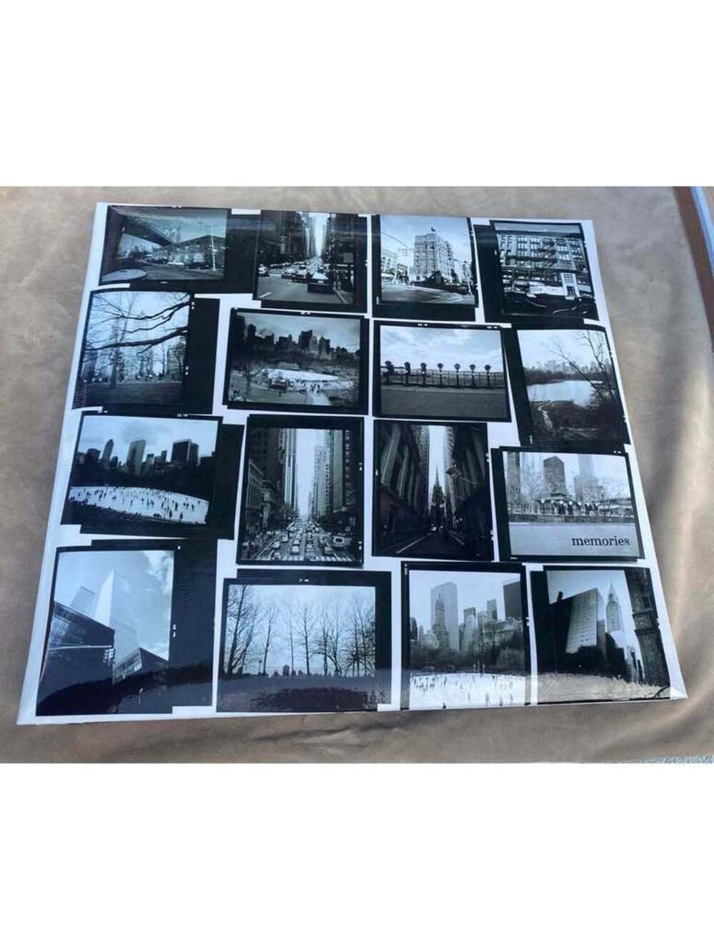 NYC Black and White Photo Album With Inner Pocket Sheets